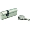 Cylindre STD double entrée, 35 x 65 mm anti-arrachement, nickelé, 3 clés - THIRARD