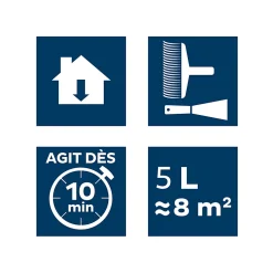 Décapant Bostik Décapant Colle 5 L sols PVC et moquette