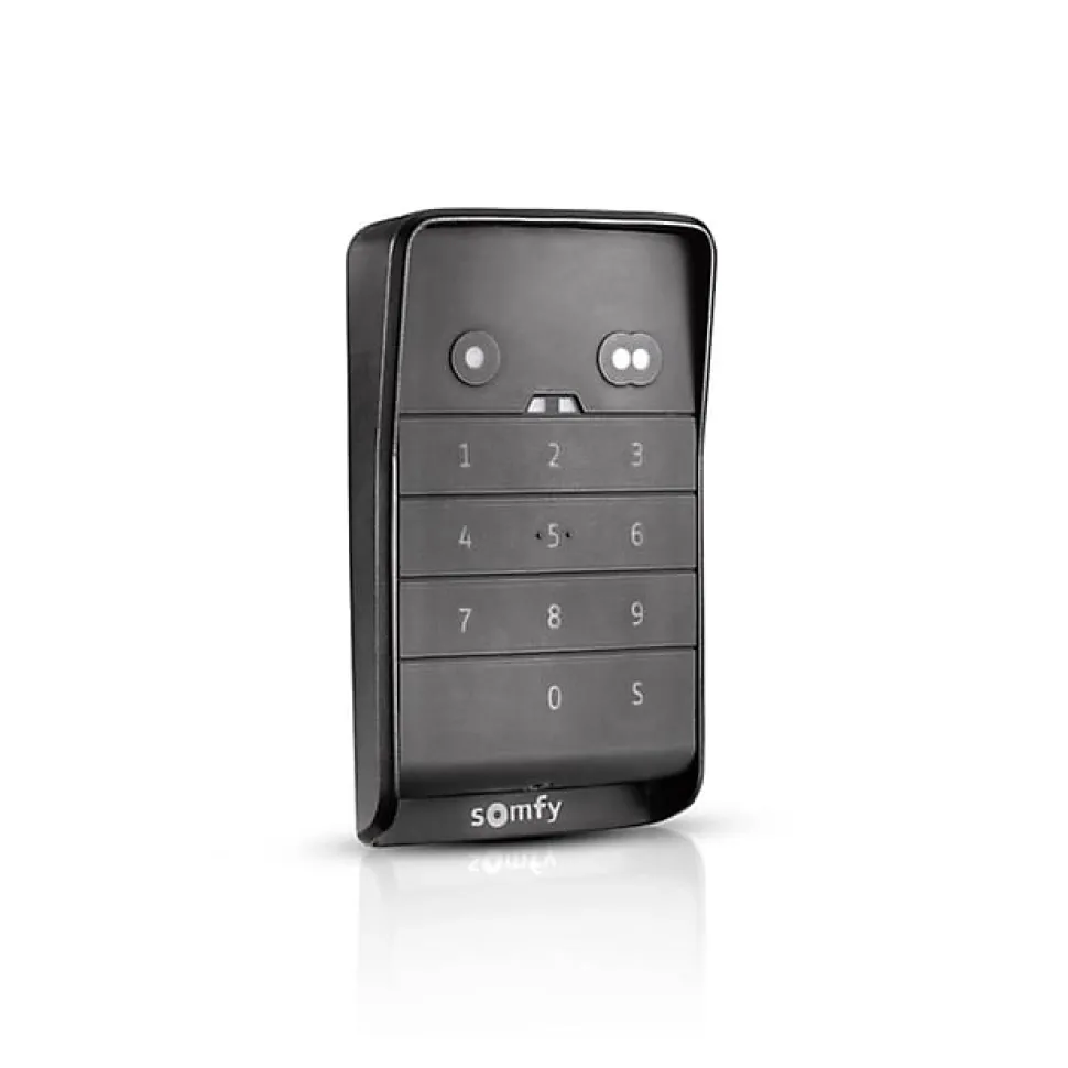 Digicode Somfy Keypad 2 RTS 1870917 pour accès portes et portails