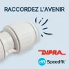 Dipra - 5 inserts Speedfit PER/PE-RT diamètre 20