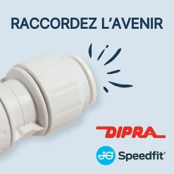 Dipra - Jonction égale Speedfit diamètre 16