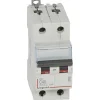 407788 Disjoncteur Bipolaire 40a - 2p Courbe C - 6/10ka - à Vis - Legrand Dx3