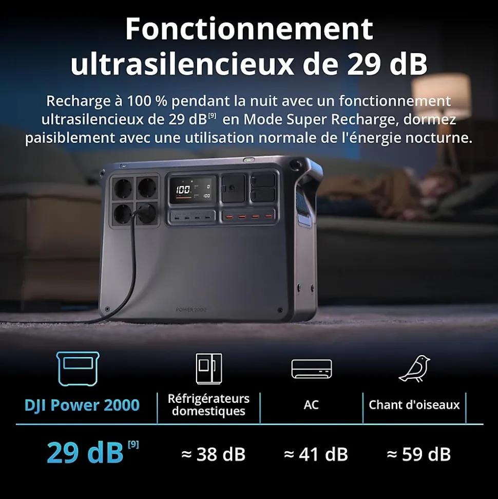 DJI Power 2000 station d'alimentation portable