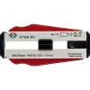 Dénudeur de fil C.K T3756 0,80 mm adapté pour fils PVC et PTFE, butée réglable, lames en acier trempé