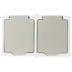 5 doubles prises 2P+T raccordement rapide Zenitech
