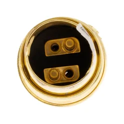 Douille B22 acier laitonné double bague - Zenitech