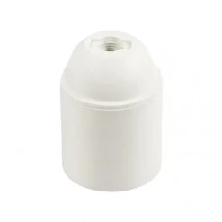 Douille Blanche E27 en Thermoplastique à Chemise Lisse Idéale pour Vos Créations DIY