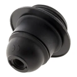 Douille E27 + bague - Noir - Zenitech