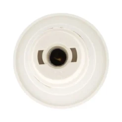 Douille E14 simple bague - Blanc - Zenitech