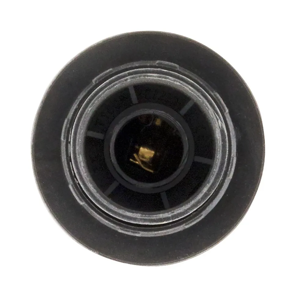 Douille E14 simple bague - Noir - Zenitech