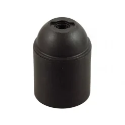 Douille Noire E27 Thermoplastique à Chemise Lisse Idéale pour Vos Créations DIY