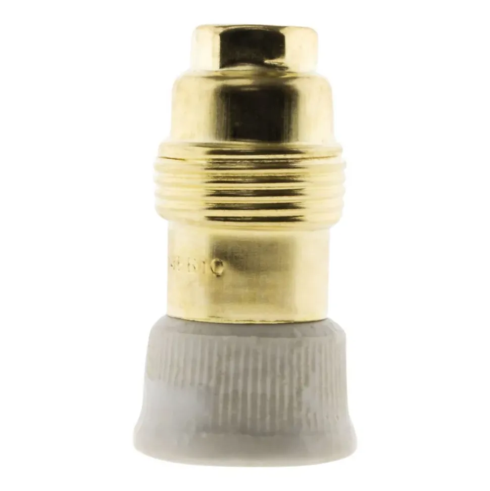 6 douilles E14 laiton bague Zenitech