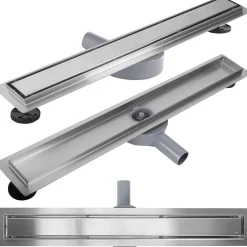 Drain Linéaire Rea Neox Pro 90 Brush Steel