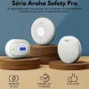 Détecteur de fumée Aroha Safety Pro - Batterie 10 ans - Détecteur de fumée - Alarme incendie