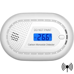 Détecteur de monoxyde de carbone interconnecté Aroha Link - Batterie 10 ans - Alarme de CO - Portable