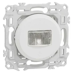 Détecteur de présence et mouvement - 3 fils avec neutre - Odace - S920526 - Schneider - Blanc craie