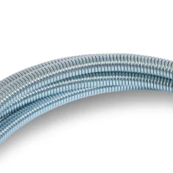EBERTH Spirale de nettoyage de tuyaux 8m de long et 9mm de diamètre pour tuyaux à partir de 40mm tête en forme de griffe de 20mm
