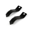EBERTH Tête de coupe à fourche dentelée pour machine à nettoyer les tuyaux, Arrow Cutter, pour tuyaux de 50-125mm, accouplement M6
