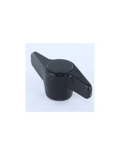 Ecrou bouton de serrage Nylon Insert Acier zingué M6 - 10 pièces