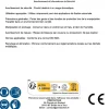 200 Ecrous Hexagonaux à Embase Crantée M6 mm - DIN 6923 - 8 - Zingué blanc - D-Work