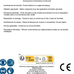 200 Ecrous Hexagonaux à Embase Crantée M6 mm - DIN 6923 - 8 - Zingué blanc - D-Work