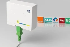 Elfcam - Câble Fibre Optique SC-APC à SC-APC - 15m (Blanc), Jarretière Renforcée 9/125um, Blindé, Compatible Livebox