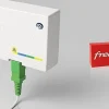 Elfcam - Câble Fibre Optique SC-APC à SC-UPC - 20m (Blanc), Jarretière Optique 9/125um, Compatible Freebox, Livebox