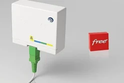 Elfcam - Câble Fibre Optique SC-APC à SC-UPC - 20m (Blanc), Jarretière Optique 9/125um, Compatible Freebox, Livebox