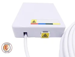 Elfcam - 60m Câble Fibre Optique SC/APC à SC/APC, Simplex Monomode 4,0mm avec PTO, Rallonge Fibre sans Perte