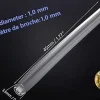 Elfcam - Smoove Transparent 60mm Lot 100, Protection d'Épissure Fibre Optique Thermo-rétractable (Nanchon)