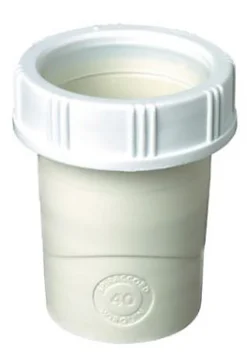 Embout à visser Ø32 mm Wirquin blanc