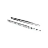 Emuca Jeu de coulisses à billes à sorties totale avec supports, hauteur 45mm, longueur 300mm, Acier, Zingué