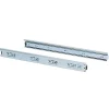 Emuca Lot de 5 jeux de glissières de tiroirs, roulement à billes, hauteur 45mm, profondeur 500mm, sortie totale, zingué