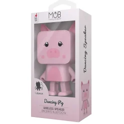 Enceinte Bluetooth Dancing Cochon - MOBILITY ON BOARD - Enceinte Bluetooth Cochon Rose