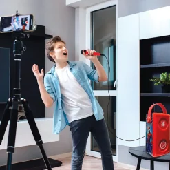 Enceinte Bluetooth lumineuse avec micro Spiderman