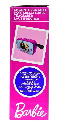 Enceinte Bluetooth portable Barbie