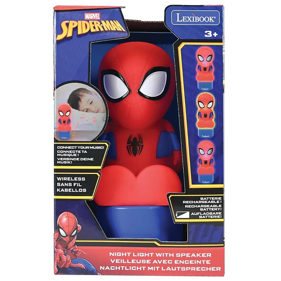 Enceinte Bluetooth veilleuse Spiderman