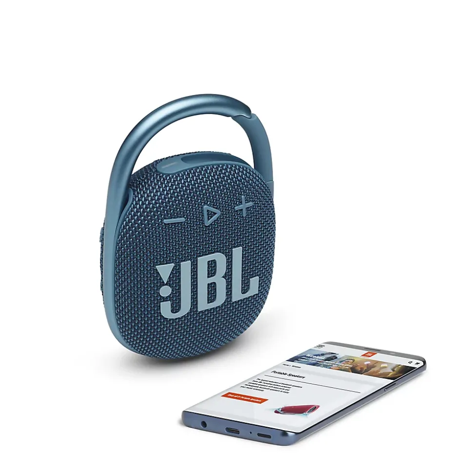Enceinte connectée Bluetooth JBL Clip 4 Bleu
