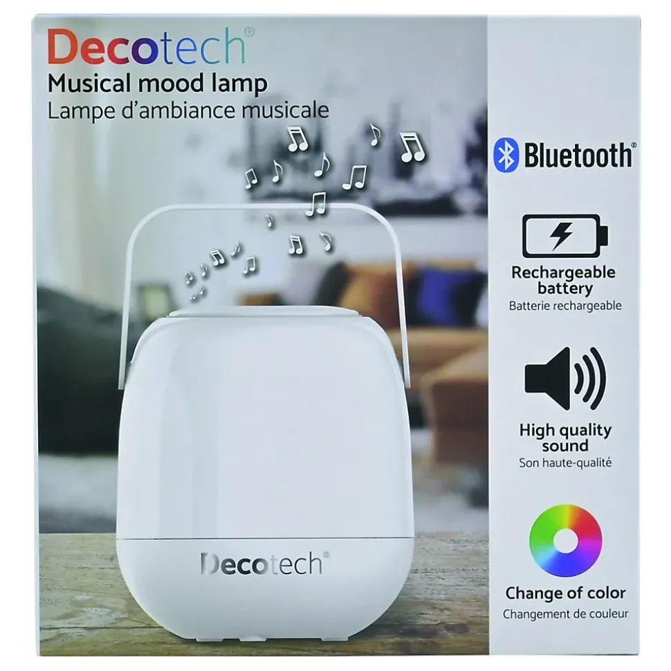 Enceinte portable Decotech avec effets lumineux