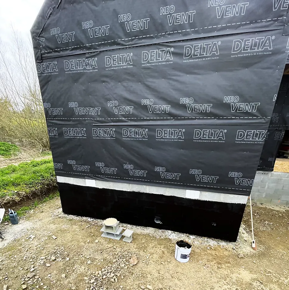 Enduit bitumineux pour Fondations Murs enterrés - ARCAFONDATION. Noir - Offre Spéciale : 5 x 20KG - ARCANE INDUSTRIES