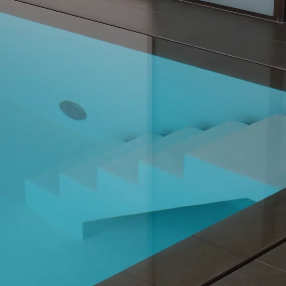 ENDUIT DE CUVELAGE PISCINE FINITION BETON CIRE - ARCACIM DECO Melon Orange - 8 m² - ARCANE INDUSTRIES