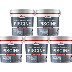 Enduit Piscine Hydrofuge - Etanchéité Piscine & Cuvelage : ARCACIM PISCINE Blanc - Offre Spéciale : 5 x 25 Kg - ARCANE INDUSTRIES