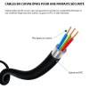 Enrouleur bricolage, 4 prises, 40 mètres, 3G1.5mm2, NF