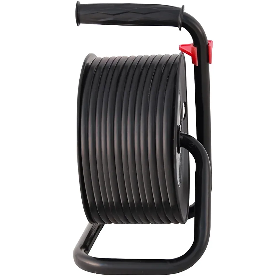 Enrouleur bricolage, 4 prises, 40 mètres, 3G1.5mm2, NF
