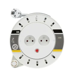 Enrouleur ménager Diall HO5VVF 3G1mm² 5m