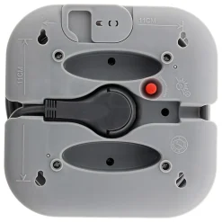 Enrouleur 3 x 2P+T + 2x USB - 7m - gris - Zenitech