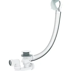 Ensemble complet vidage à câble baignoire Valentin - Diamètre 40 mm