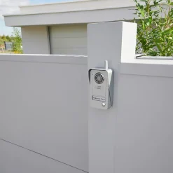 Ensemble interphone vidéo sans fil avec bouton pour l'extérieur Blyss Wolin