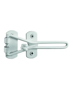 Entrebailleur pour porte d'entrée, taquet d'arrêt, 105mm, nickelé - THIRARD