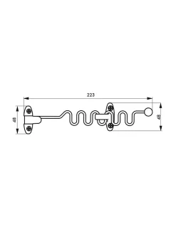 Entrebâilleur de fenêtre, 1 ou 2 vantaux, blanc - THIRARD